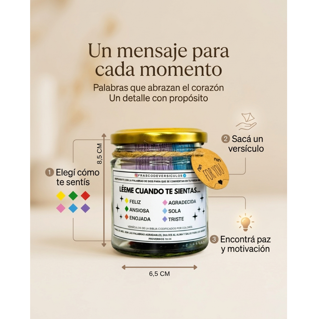 Frasco de Versículos