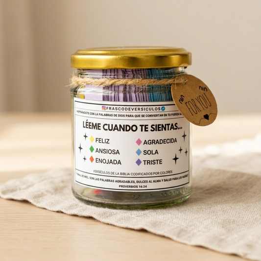 Frasco de Versículos