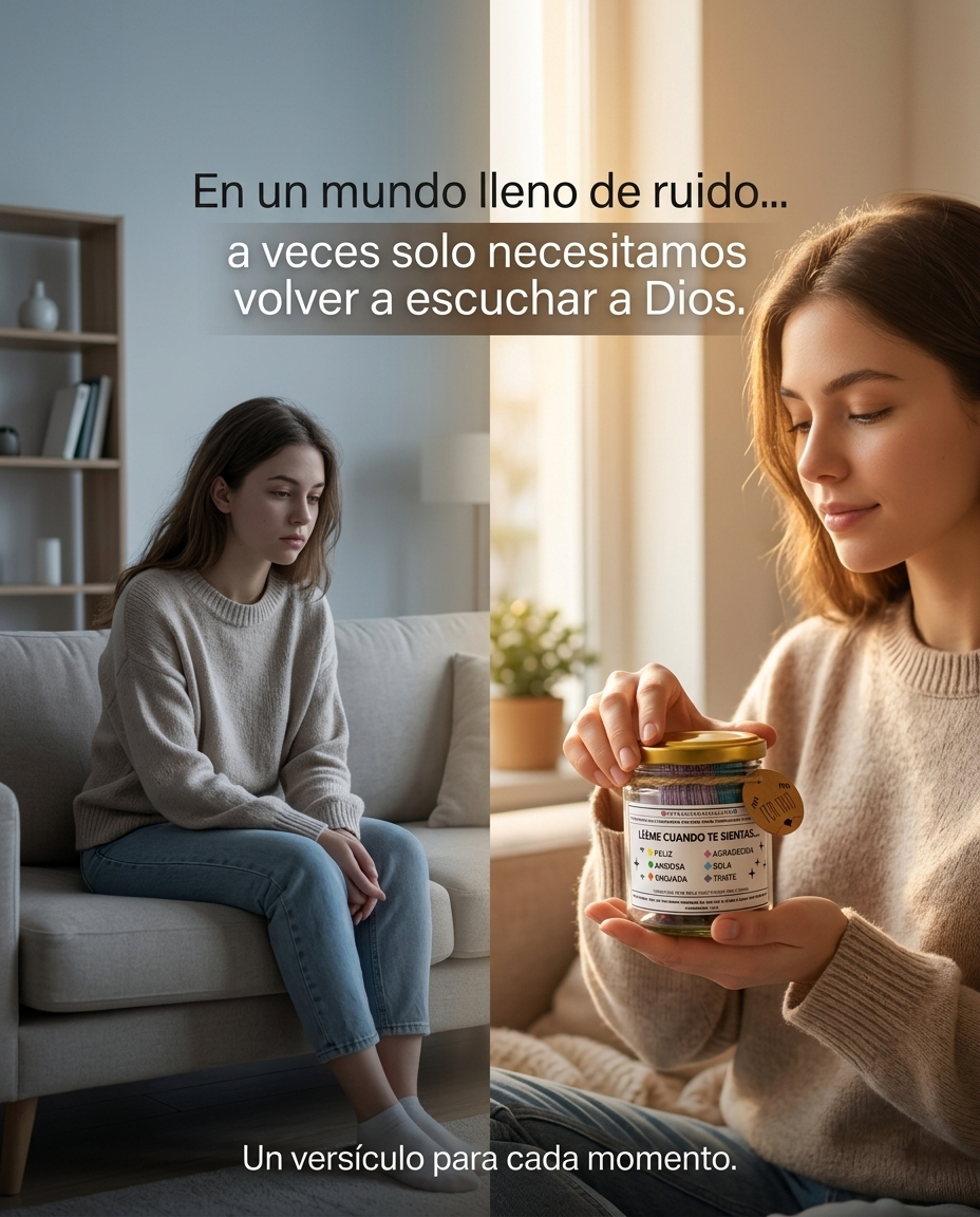 Guía Digital: Cómo Crear un Frasco de Versículos — Plantillas Listas para Imprimir